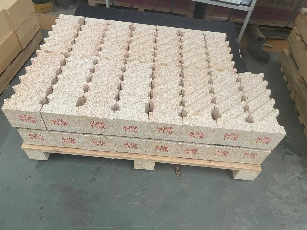 Hoog aluminiumchroomzircon vuurvaste bakstenen voor hoge temperatuurtoepassingen SK-36