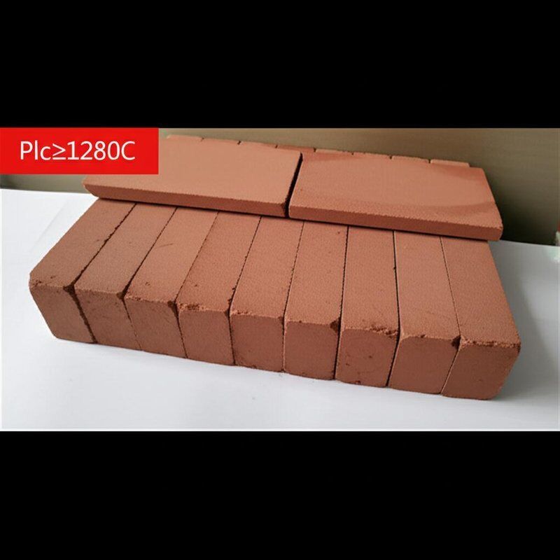 Plc≥1280C vuurvaste klei stenen met uitstekende zuurbestandheid hittebestendige stenen voor ovens, ovens en ketels