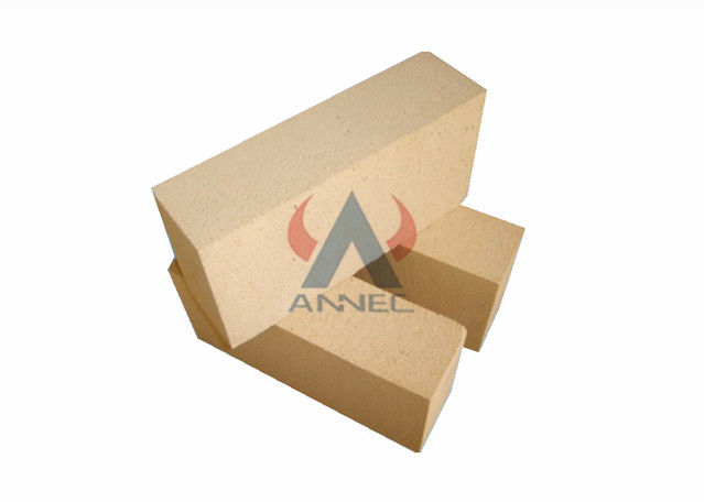 ISO9001 1.0g/cm3 1590 Graadmullite Lichtgewichtbrandbaksteen voor heet ontploffingsfornuis