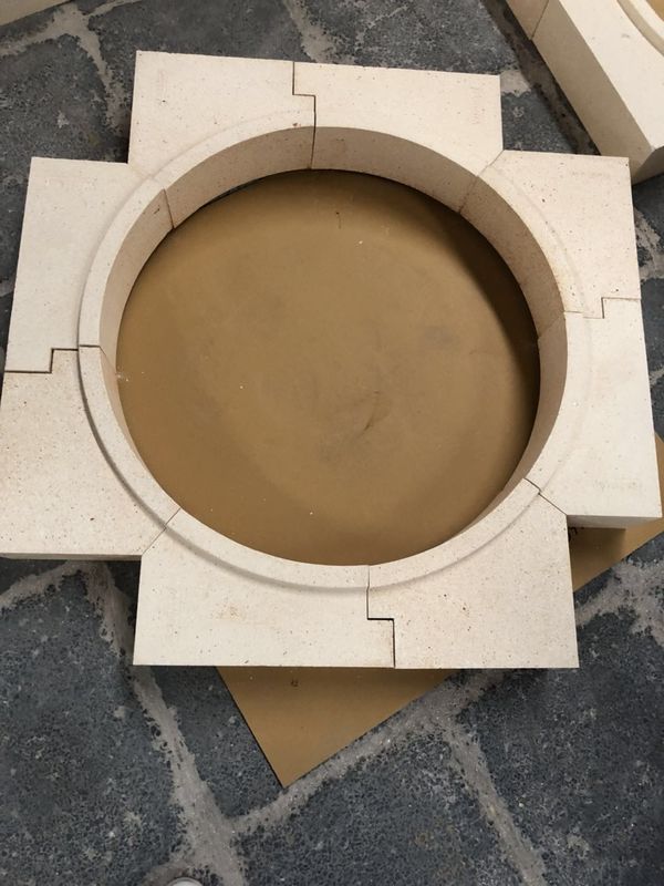 Hoge Thermische Weerstandsalumina Silicaat Vuurvaste Baksteen van 1500℃ RUL voor Heet Ontploffingsfornuis