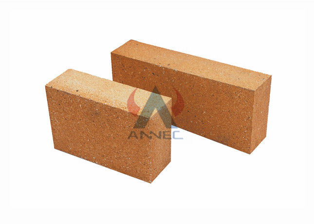 De vuurvaste Gele Kleur 2.4g/Cm2 van SK34 Clay Refractory Brick 40MPA