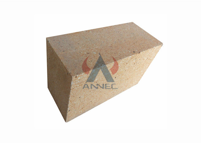 Gebogen Vuurvast Oven Sk 40 Bulkdichtheid 2300~2350 Kg/m3 maakt Hoge Alumina Baksteen vuurvast