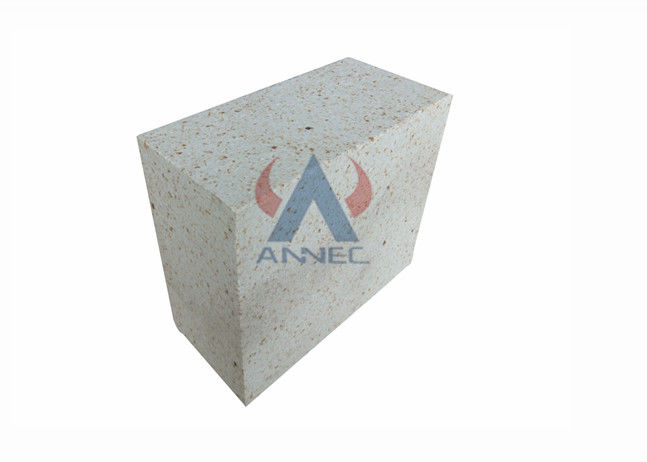 De hoge Alumina Witte 1450C Lage Vuurvaste Baksteen van de Kruipenopen haard voor heet ontploffingsfornuis