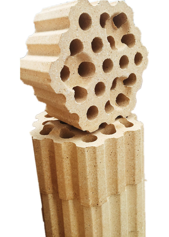 Al2O3 Controleurs Hoge Alumina Vuurvaste Bakstenen 40Mpa voor Glasoven 2.15g/Cm3